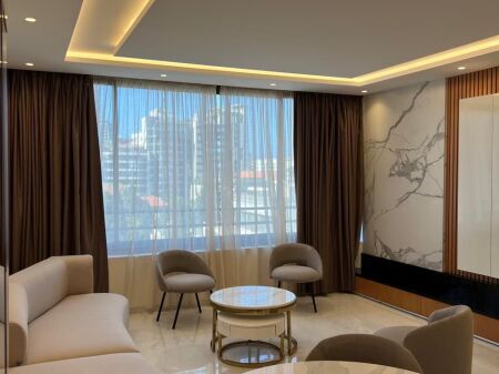 Apartament 2+1+2 ballkone me qira - Tek Garden Building Tirane