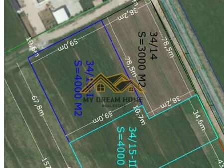 SHITEN 4000 M2 TOKE ME LEJE PER KAPANON NE SEKTORI RINIA, DURRES!