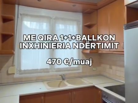 Apartament 1+1, Inxhineria Ndertimit!