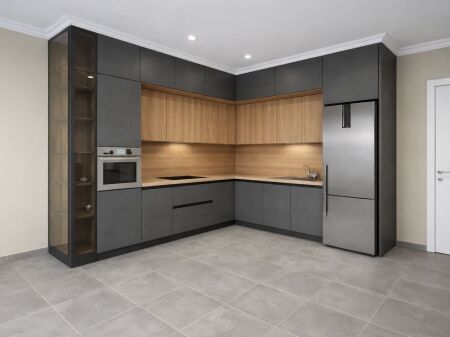 Apartment 1+1 for rent in Kamez