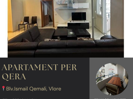 Apartament 2+1+2 me Qira – Bulevardi Ismail Qemali, Vlorë
