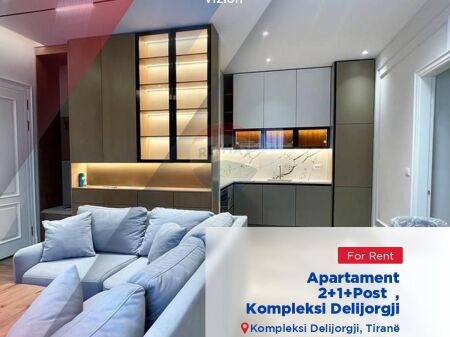 SUPER APARTMENT 2+1+PARKING SPACE --DELIJORGJI COMPLEX