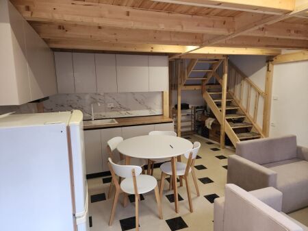 Duplex 1+1 newly furnished, ground floor – near Halili Complex   