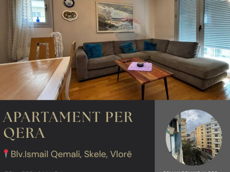 🏢 Apartament 2+1+2 me Qira – Skele, Vlorë