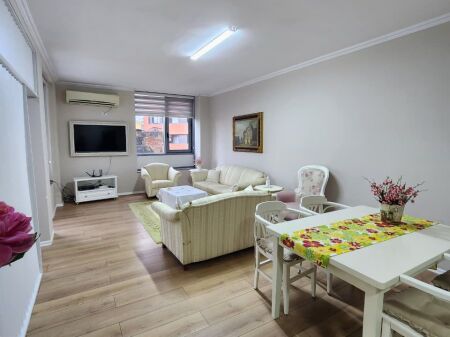 In Affitto: Ultra Appartamento 2+1+2 Bagni & 1 Posto Auto (📍Centro / Toptani) Prima volta in affitto || 100% Nuovo ✨ 1200€ / Mese 💶