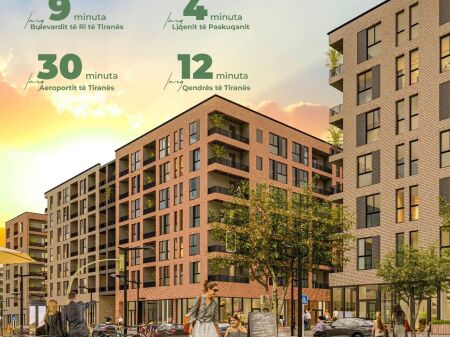 Shitet Apartament 1+1 RingSide Residence, Paskuqan