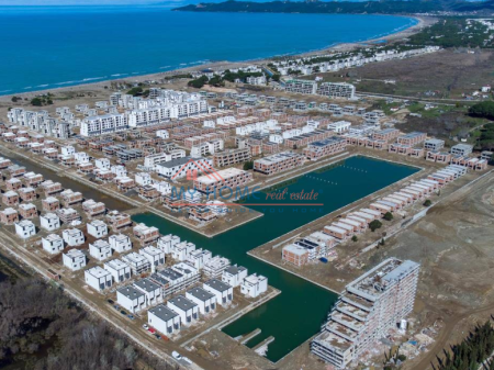 Apartament 1+1+ verande ne Shitje te Turquoise Marina Gjiri i Lalzit