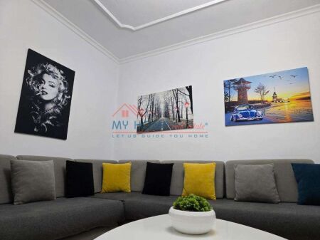Apartament 1+1 me qera tek Shkolla e Kuqe ne Tirane