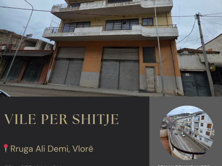 Vilë – Për Shitje- Rruga Ali Demi, pranë Bashkisë, Vlorë