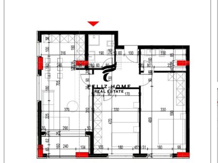 FOR SALE APARTMENT 2+1 PASKUQAN 127,100 EURO