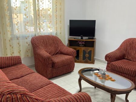 🏢Elbasan Street, near the American Embassy, a 2+1 furnished apartment is for rent, 50,000 Leke