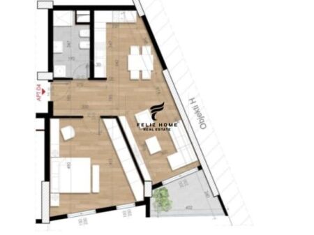 SHITET APARTAMENT 1+1 ISH FUSHA E AVIACIONIT 131.600 EURO