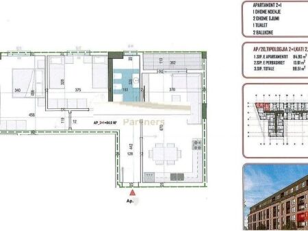 APARTAMENT 2+1 NE SHITJE NE PASKUQAN MUNDESI PAGESE ME KESTE