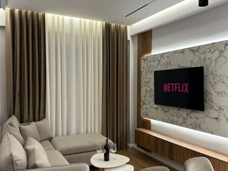 Apartament 1+1 me qera Rezidenca OxA Fresk (Rr. Dalip Topi) 45.000 Leke