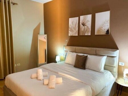 We rent out a 1+1 apartment with parking space, at "Rruga e Barrikadave", Tirana!