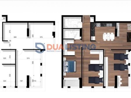 We sell 3+1 apartment in the prestigious residence "UNICO", Bllok!