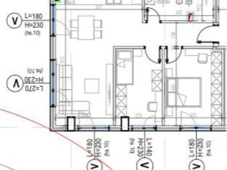 SHITET APARTAMENT 2+1 KODRA DIELLIT 165.600 EURO