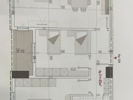 VENDESI APPARTAMENTO 2+1 KAMEZ 79.000 EURO