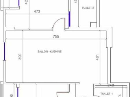 SHITET APARTAMENT 2+1+2 ISH PARKU 268.000 EURO