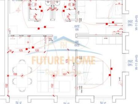 Shitet, Apartament 2+1+2, Rezidenca "Porta Tirana e Re"