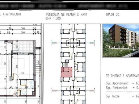 Shitet apartament te Family Residence – Paskuqan 📍