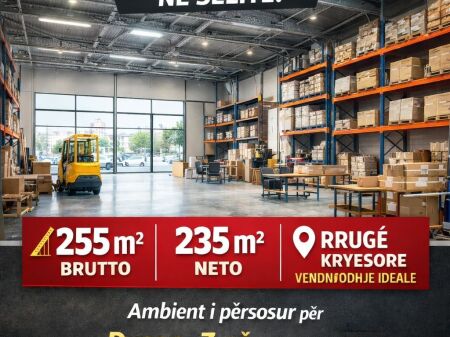 Shitet ose jepet me qera Ambient Komercial – Kati 0 Selite