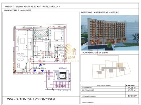 Shitet, Apartament 2+1+blk, Ali Demi, 143,800 Euro I diskutueshem