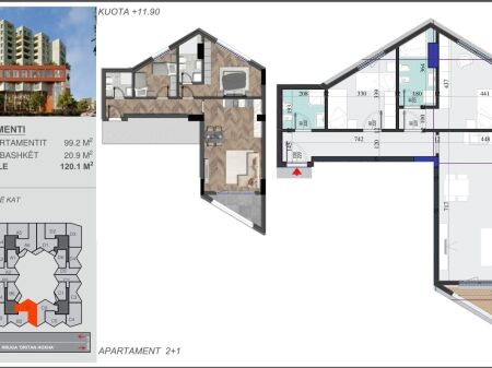 🏢 Appartamento 2+1 Colonnade Residence in Vendita