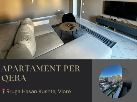 🏢 Appartamento 2+1 in Affitto – Via Hasan Kushta, Valona