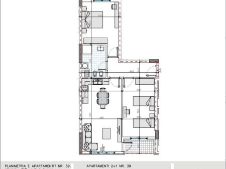 APPARTAMENTO 2+1+2 BAGNI IN VENDITA A UNIVERS CITY VICINO AL CENTRO COMMERCIALE QTU, TIRANA