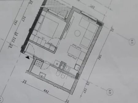 APARTAMENT 1+1 NE SHITJE NE FRESK