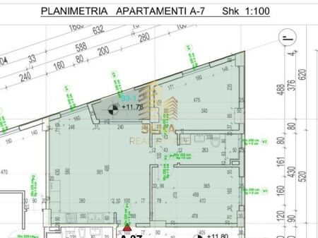 Shitet Apartament 2+1+2+Blk, Porcelan – Rezidenca “Porcelan 03”, 166,700 Euro