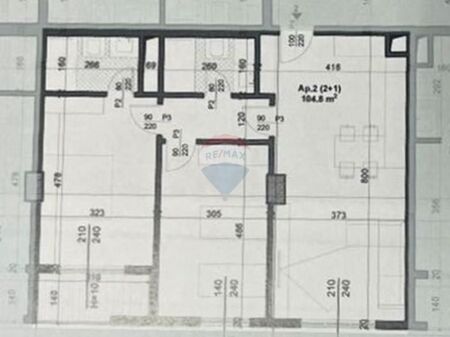 Apartament 2+1+2 ne shitje, SanPaolo Residence