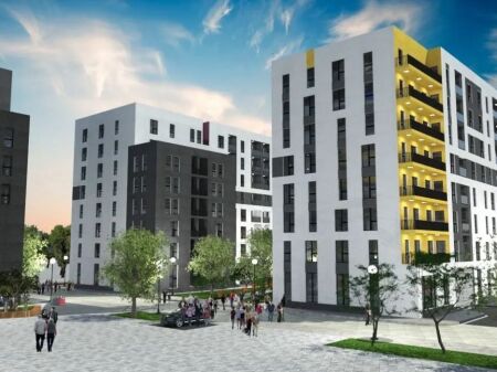 Shitet AP: 2+1+2 Wc & Ballkon📍(Ish Shqiponja ) 🔵Kompleksi Tirana Entry II 🔵87.4 m² 🔆 113.6K ma perkthe italisht dhe anglisht