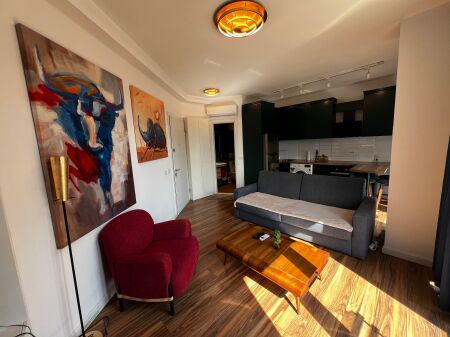 Super apartament 1+1 ne zemer te Tiranes,Qender