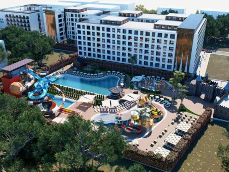 Apartment 1+1+Balcony for sale in Golem (VM Resort)