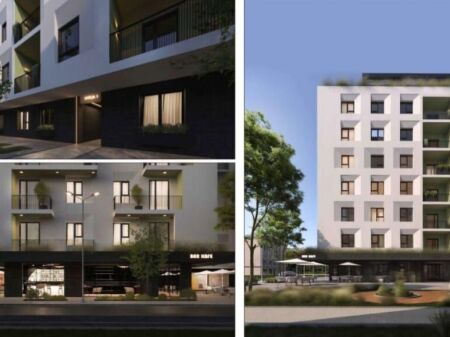 Appartamento 2+1 in vendita in nuova costruzione Golem, Durrës a soli 250m dal mare 90.000 €