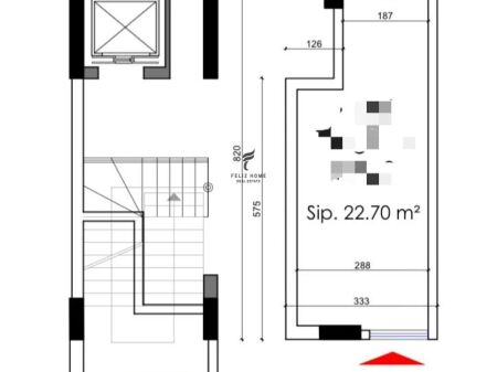 SHITET DYQAN 22.70 M2 DON BOSKO 80.000 EURO FH-58033