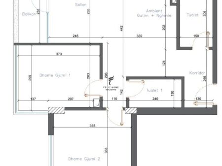 FOR SALE APARTMENT 2+1+2 PARIS COMMUNE 260,000 EURO FH-58130