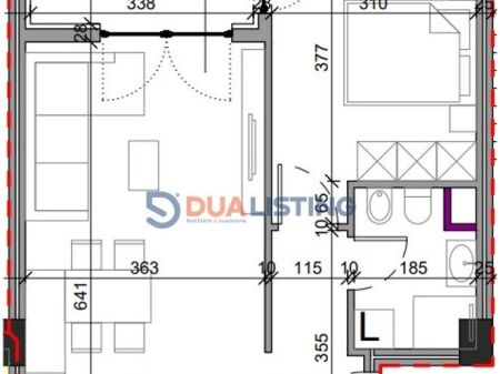 Apartment 1+1 for sale – Aluna 2, Paskuqan