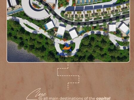 3 FLOOR VILLA FOR SALE "FARK , SWAN LAKE RESIDENC" 702,718 EURO