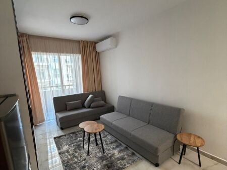 Studio apartment for rent, Dritan Hoxha street near Kupola (Aura building) 420 thousand lek