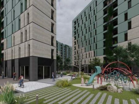 🏙️ Shitet Apartament 2+1+2 – RiverSide Residence (Ish Parku)