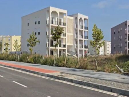 JEPET ME QERA APARTAMENT 1+1, PALLATET E REJA TEK UNIVERSITETI DURRES