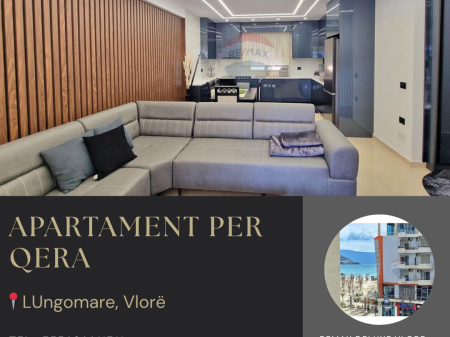 🏡 Apartament Luksoz 2+1 me Qira në Lungomare, Vlorë