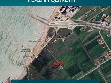 SHITET TOKE 1000 M2 -  PRANE PLAZHIT QERRET