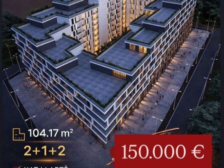 Apartament 2+1+2 ne shitje tek Fusha e  AVIACIONIT