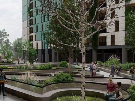 Apartament 2+1+2 tualete RiverSide residence, ish parku