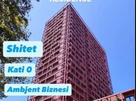 OKAZION Shitet Ambjent Biznesi 62m2 tek Tirana Garden Building nje nga Zonat me te kerkuara ne Tirane !! Kati 0  250.000€