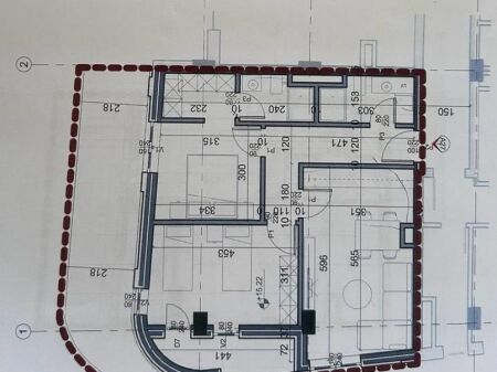 SHITET APARTAMENT 2+1+2 ISH FUSHA AVIACIONIT 23.100.000 LEKE FH-58687